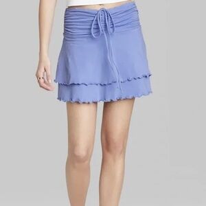 Wild Fable Lavender Mini Skirt/Top